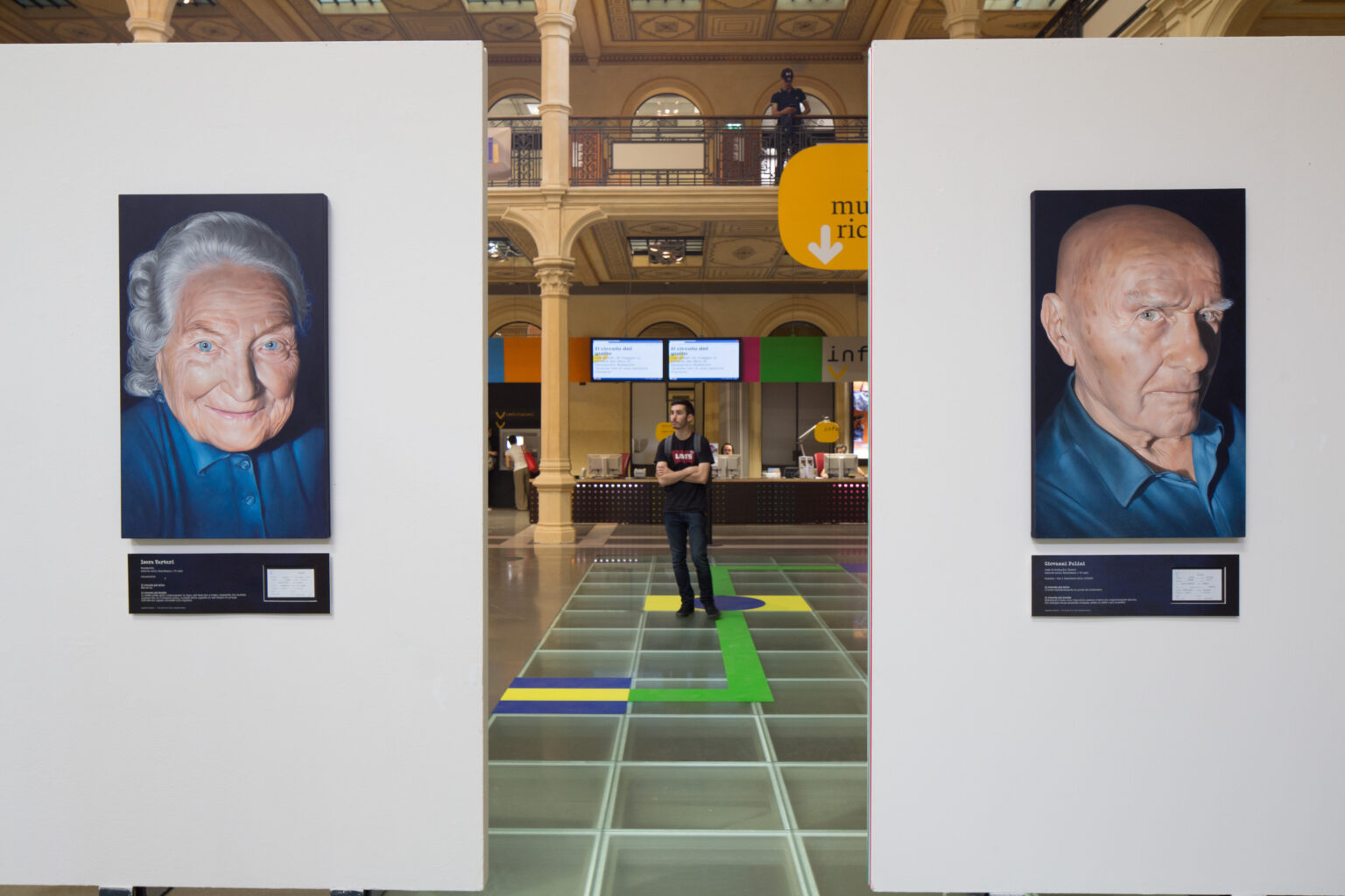 230418  BOLOGNA ISTALLAZIONE MOSTRA CIò CHE RESIATE DI ANTONELLA CINELLI .Foto di A.RUGGERI